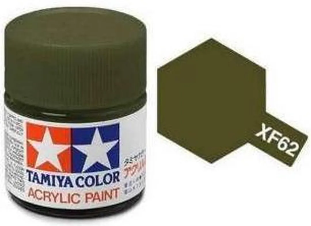 Tamiya XF-62 Brown Olive Drab Acrylverf 23ml