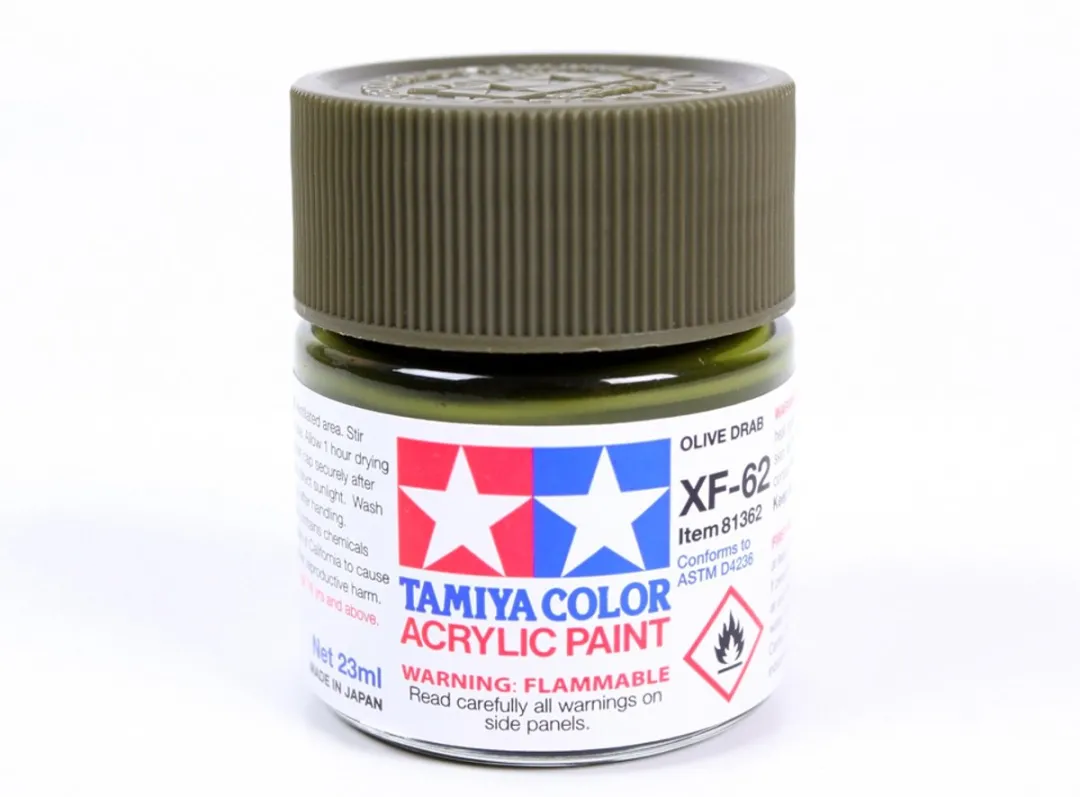 Tamiya XF-62 Brown Olive Drab Acrylverf 23ml