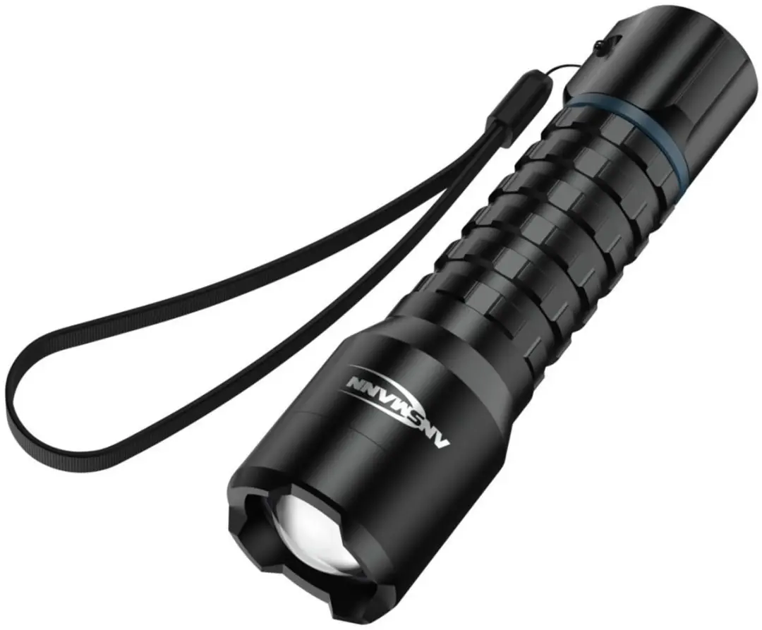 Ansmann TS1000RF LED Zaklamp - Oplaadbaar - Zwart - afbeelding 5 van 6