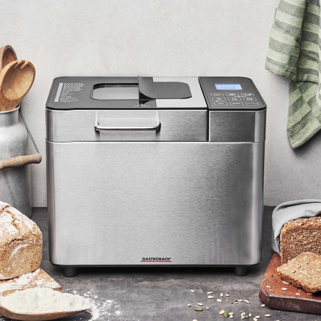 Gastroback Design Advanced Broodbakmachine 500W - 13 Programma's - Zilver