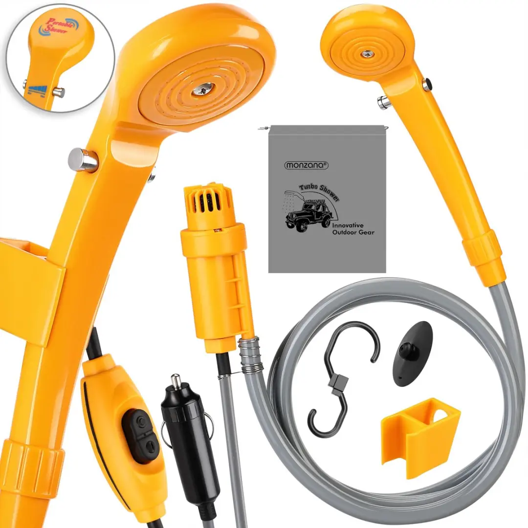 Campingdouche met Onderwaterpomp 12V