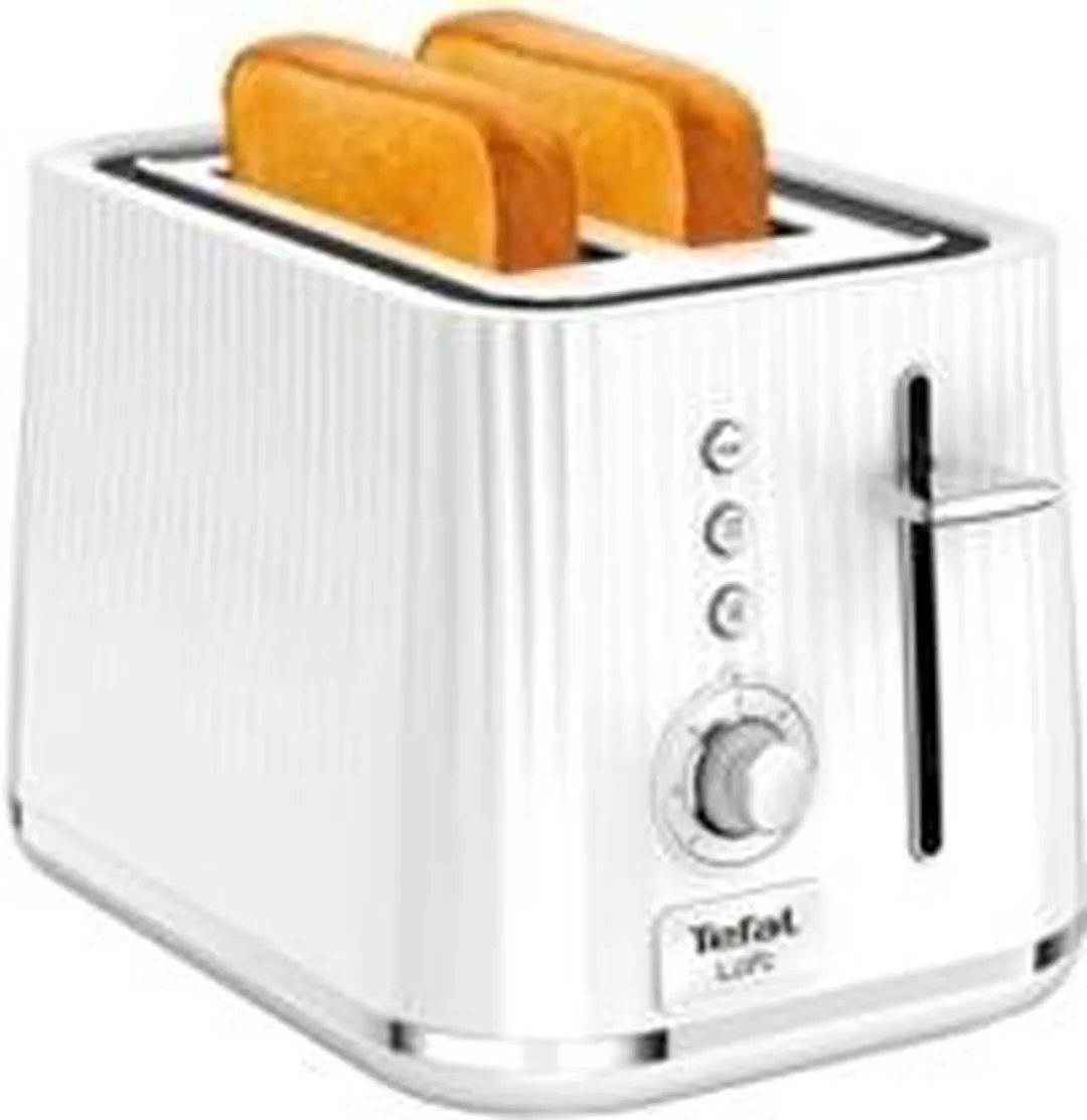 Tefal Loft TT761138 Sandwichmaker - 2 Sneden - Chroom/Wit