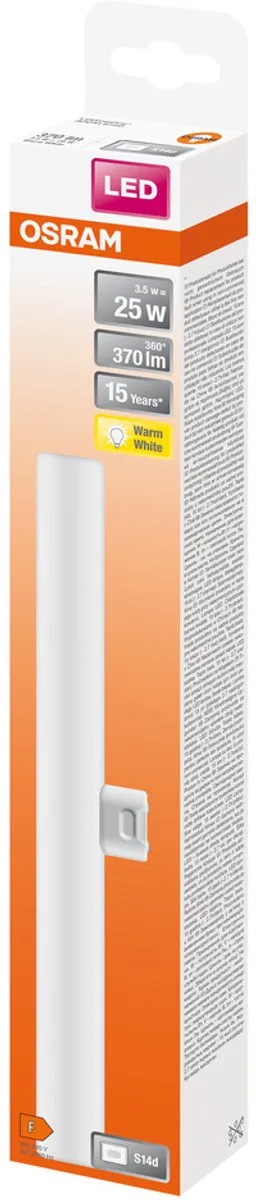 Osram LED-lamp S14d 3.5W Warmwit - Ø28mm