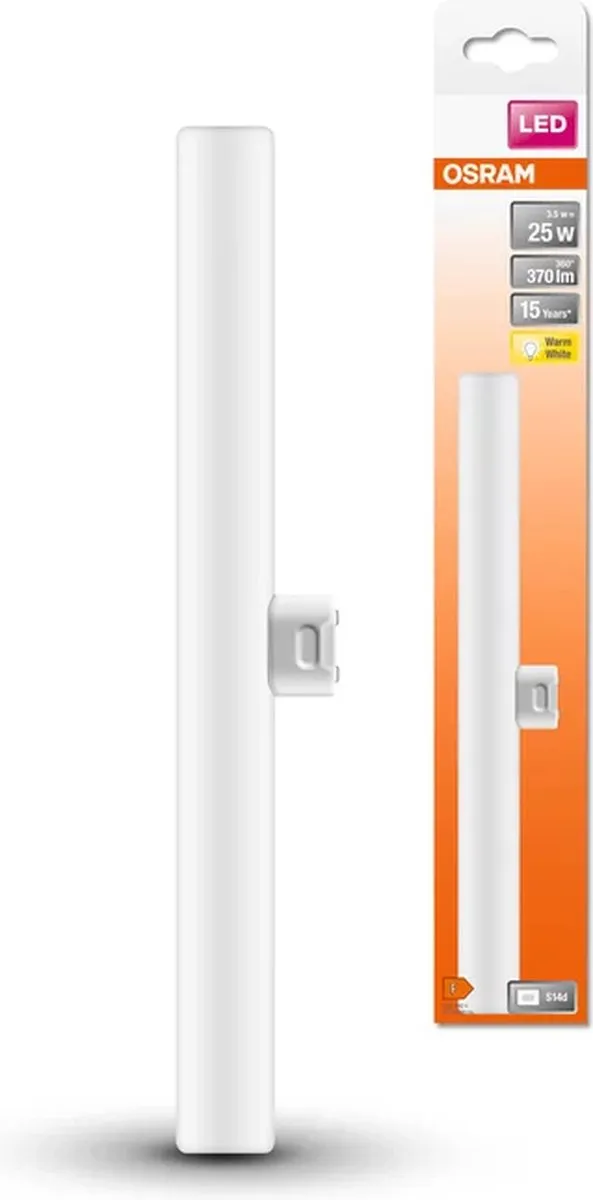 Osram LED-lamp S14d 3.5W Warmwit - Ø28mm