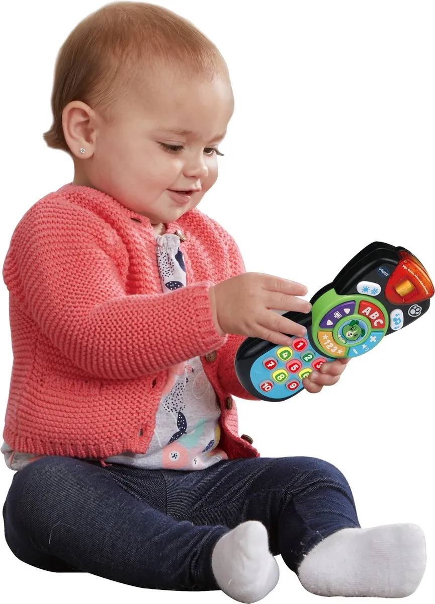 VTech Baby Mijn Eerste Afstandsbediening 80-606272 - Educatief Speelgoed - Multikleuren - afbeelding 6 van 6