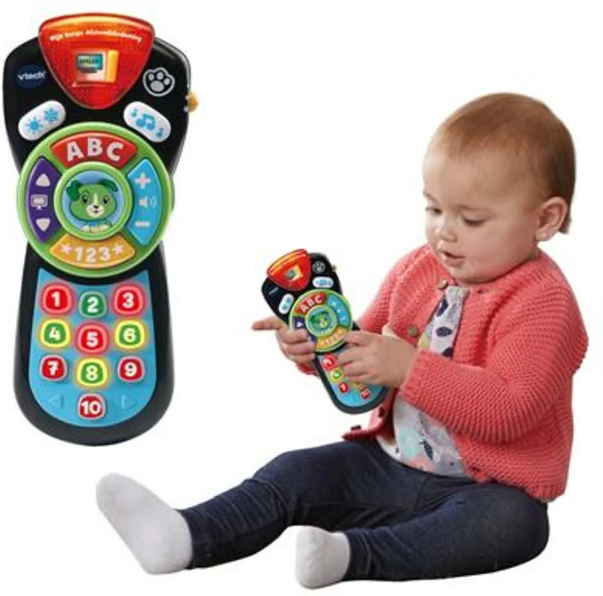 VTech Baby Mijn Eerste Afstandsbediening 80-606272 - Educatief Speelgoed - Multikleuren