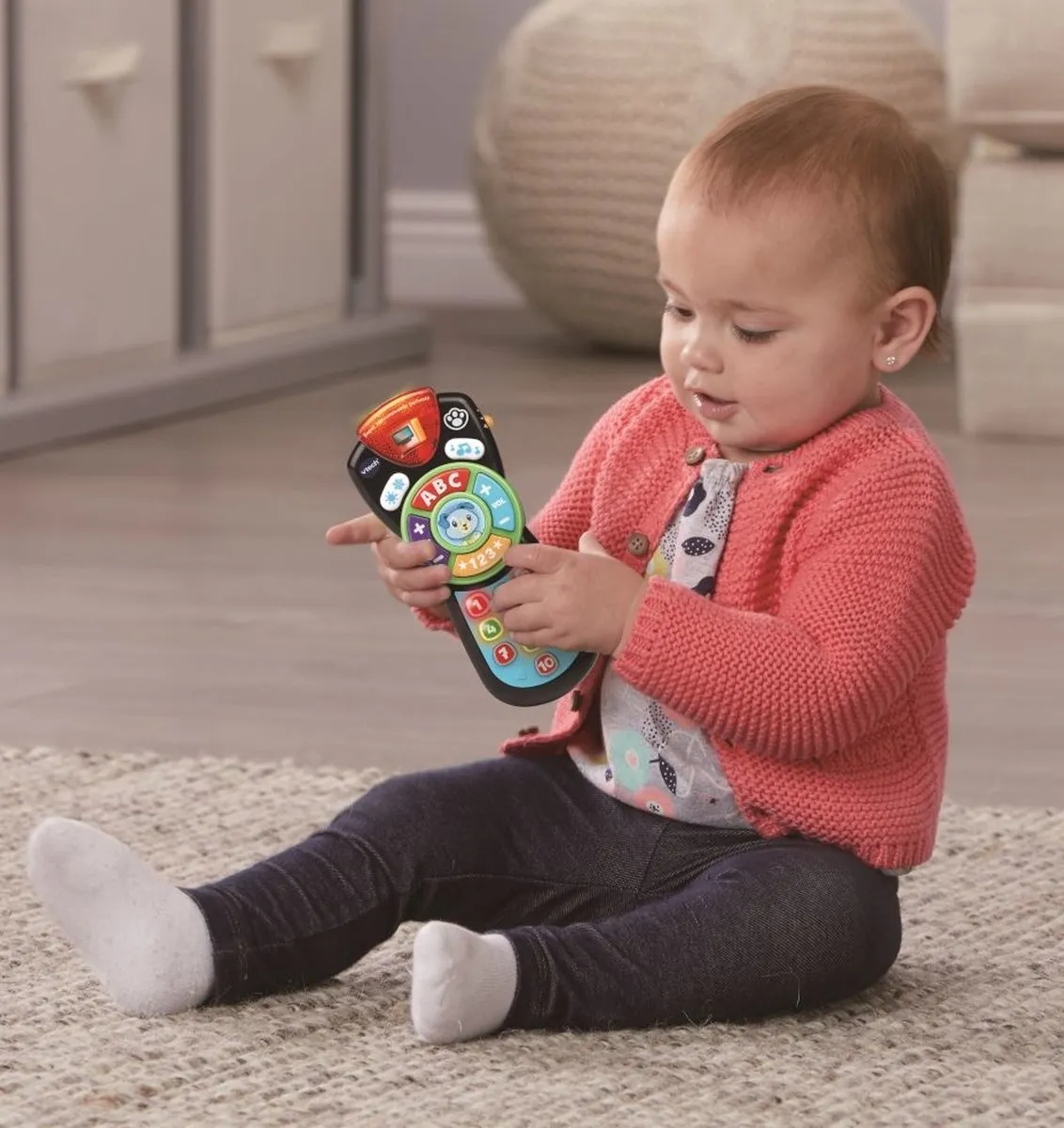 VTech Baby Mijn Eerste Afstandsbediening 80-606272 - Educatief Speelgoed - Multikleuren