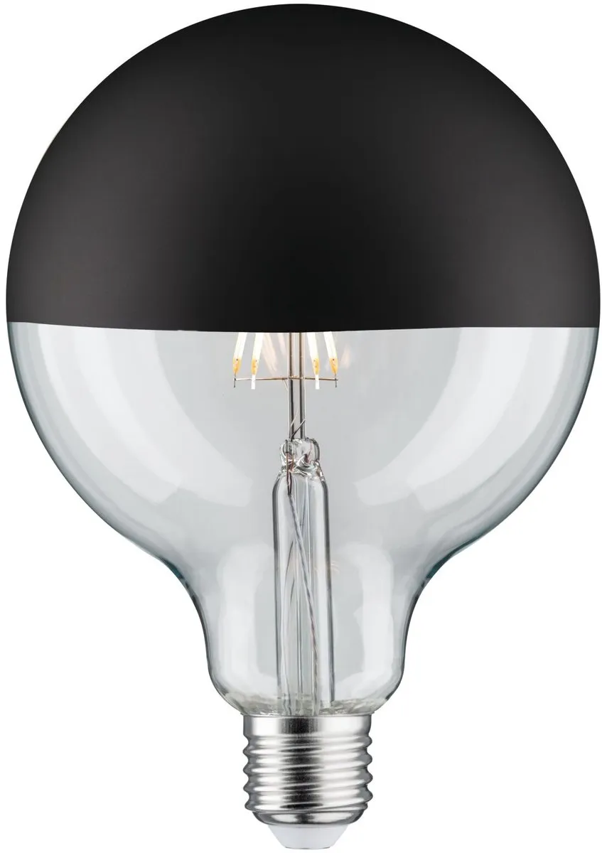 Paulmann Modern Classic Edition LED Kopspiegel E27 G125 600lm - 6,5W - Zwart mat