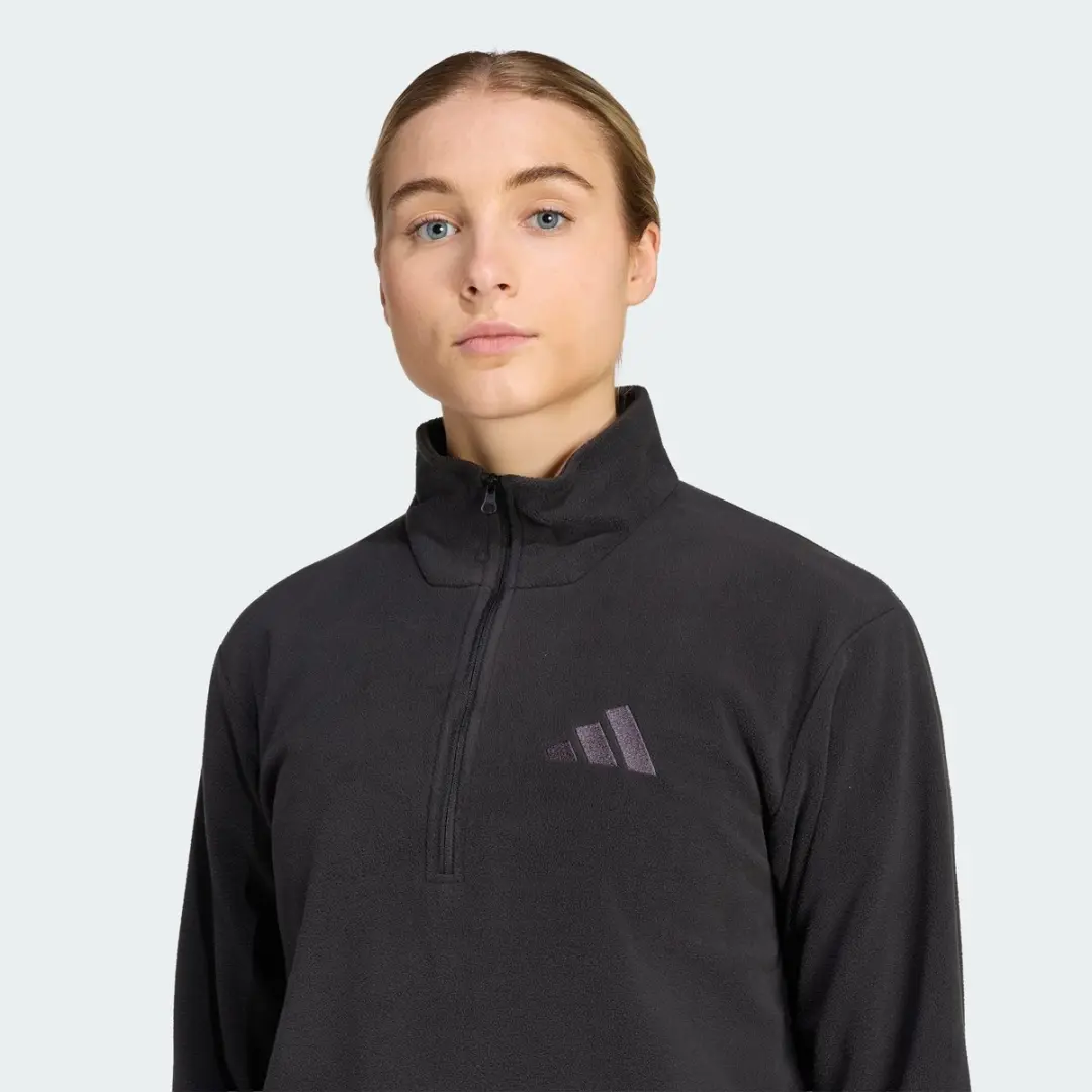 Adidas Terrex Multi Essentials Fleece Jack Dames - Zwart - afbeelding 5 van 6