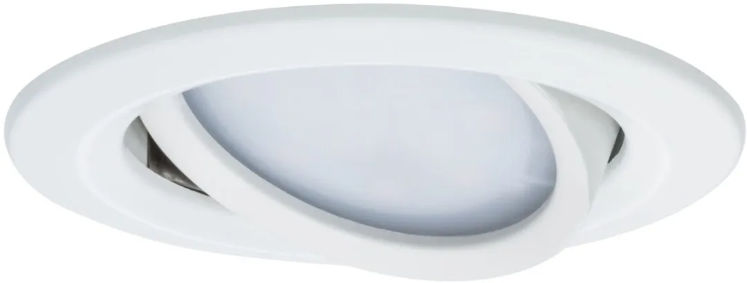 Paulmann Nova Plus Coin LED Inbouwlamp 6W 470lm 2700K - Ø93mm Wit mat