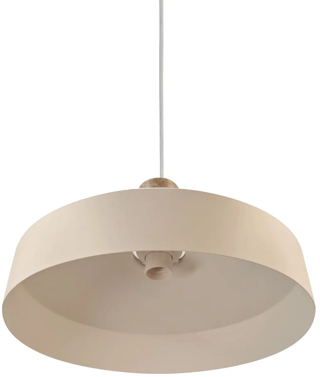 Nordlux Elvas Marmer Hanglamp E27 - Ø37,5cm - Beige