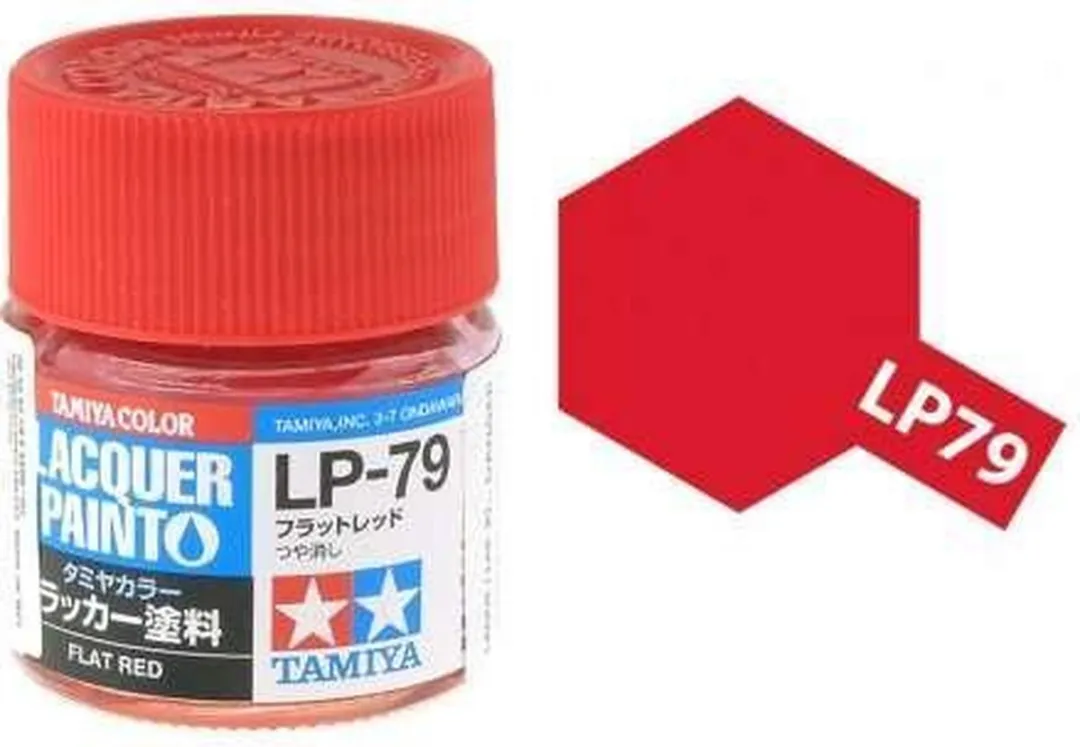 Tamiya Hobbyverf Olieverf LP-79 Rood - 10ml