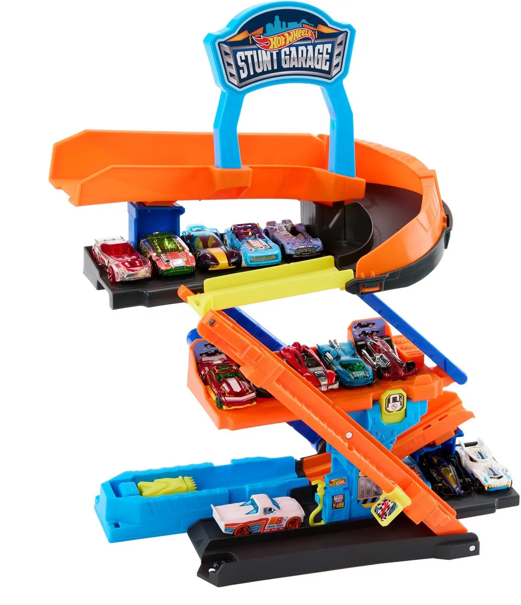 Hot Wheels City Transformerende Stuntgarage JHL94 - Meerkleurig - afbeelding 6 van 6