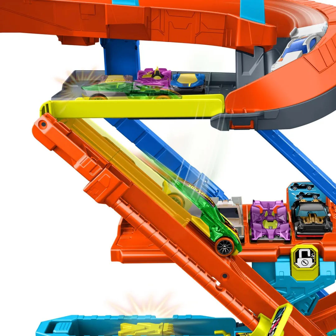 Hot Wheels City Transformerende Stuntgarage JHL94 - Meerkleurig