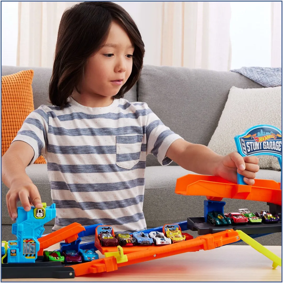 Hot Wheels City Transformerende Stuntgarage JHL94 - Meerkleurig