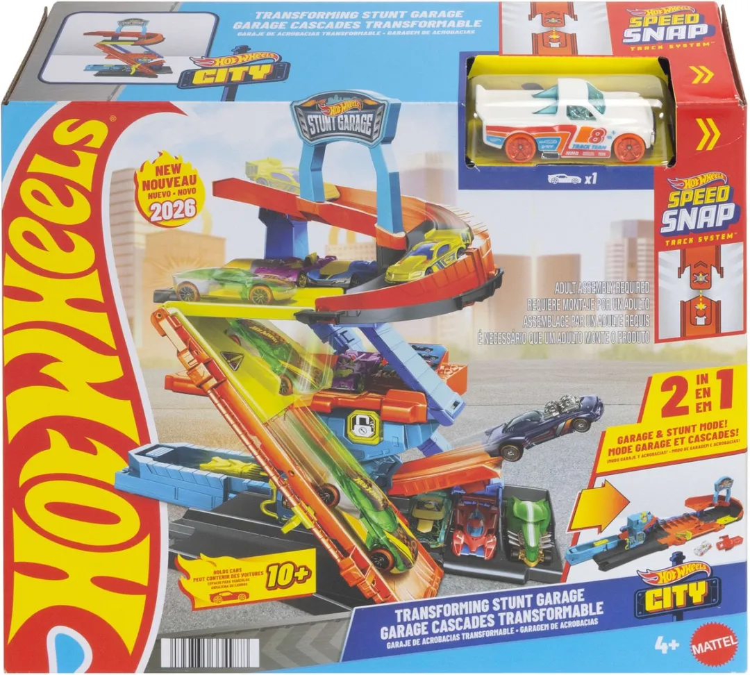 Hot Wheels City Transformerende Stuntgarage JHL94