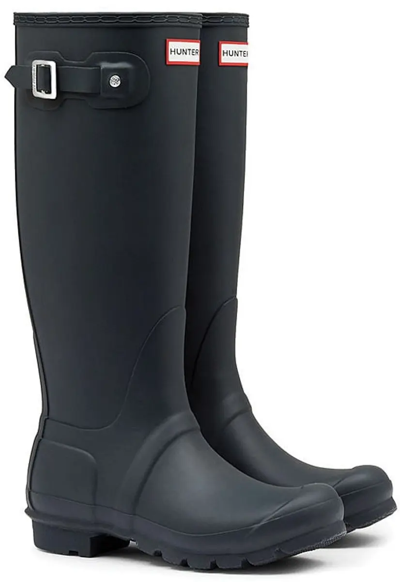 Hunter Original Tall Regenlaarzen Dames - Marineblauw - 39EU - afbeelding 5 van 6