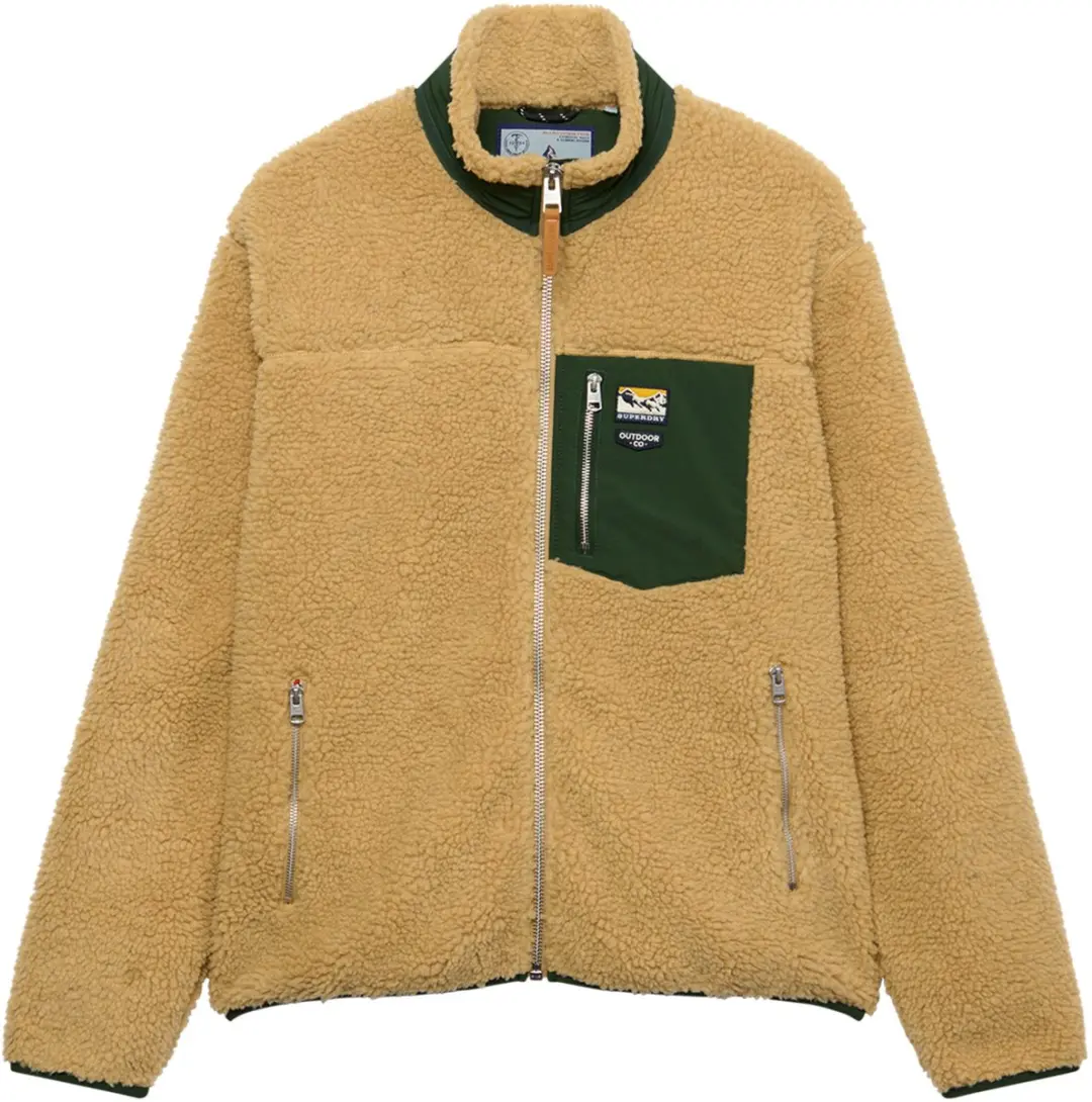 Superdry Mountain Full Zip Fleecejack - Heren - afbeelding 4 van 6