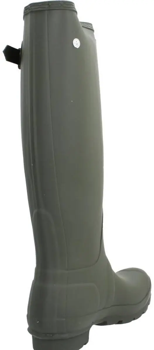Hunter Original Tall Regenlaars Dames - Groen - afbeelding 2 van 6