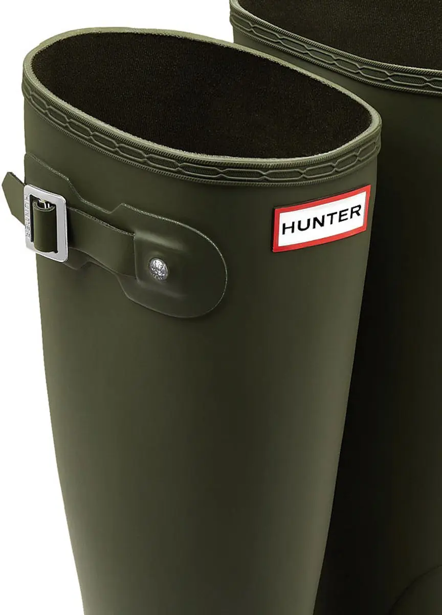 Hunter Original Tall Regenlaars Dames - Groen - afbeelding 4 van 6