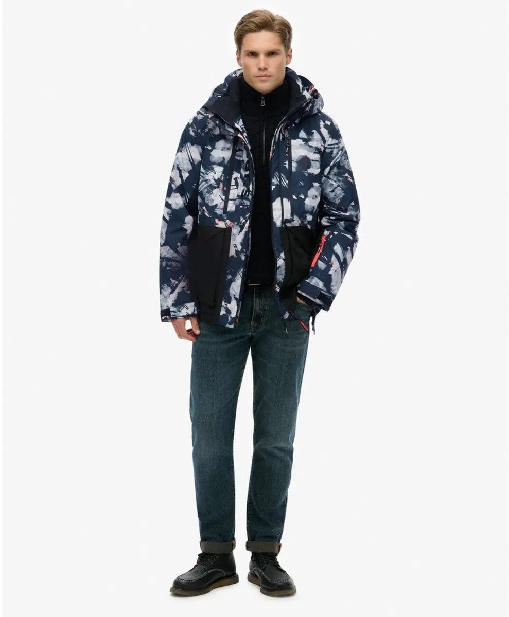 Superdry Ultimate Freestyle Ski-jas - Blauw - L - afbeelding 6 van 6