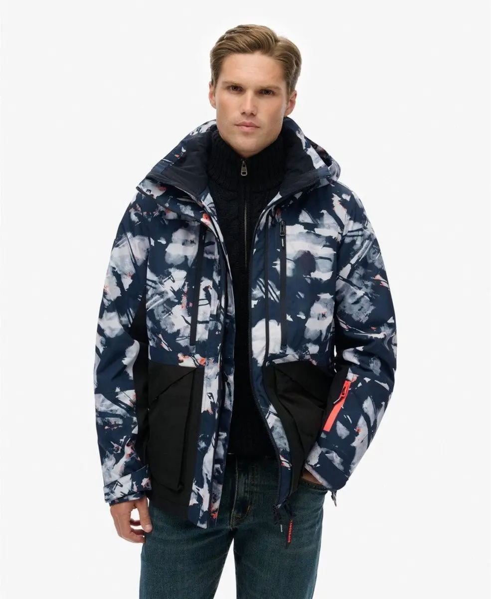 Superdry Ultimate Freestyle Ski-jas - Blauw - L