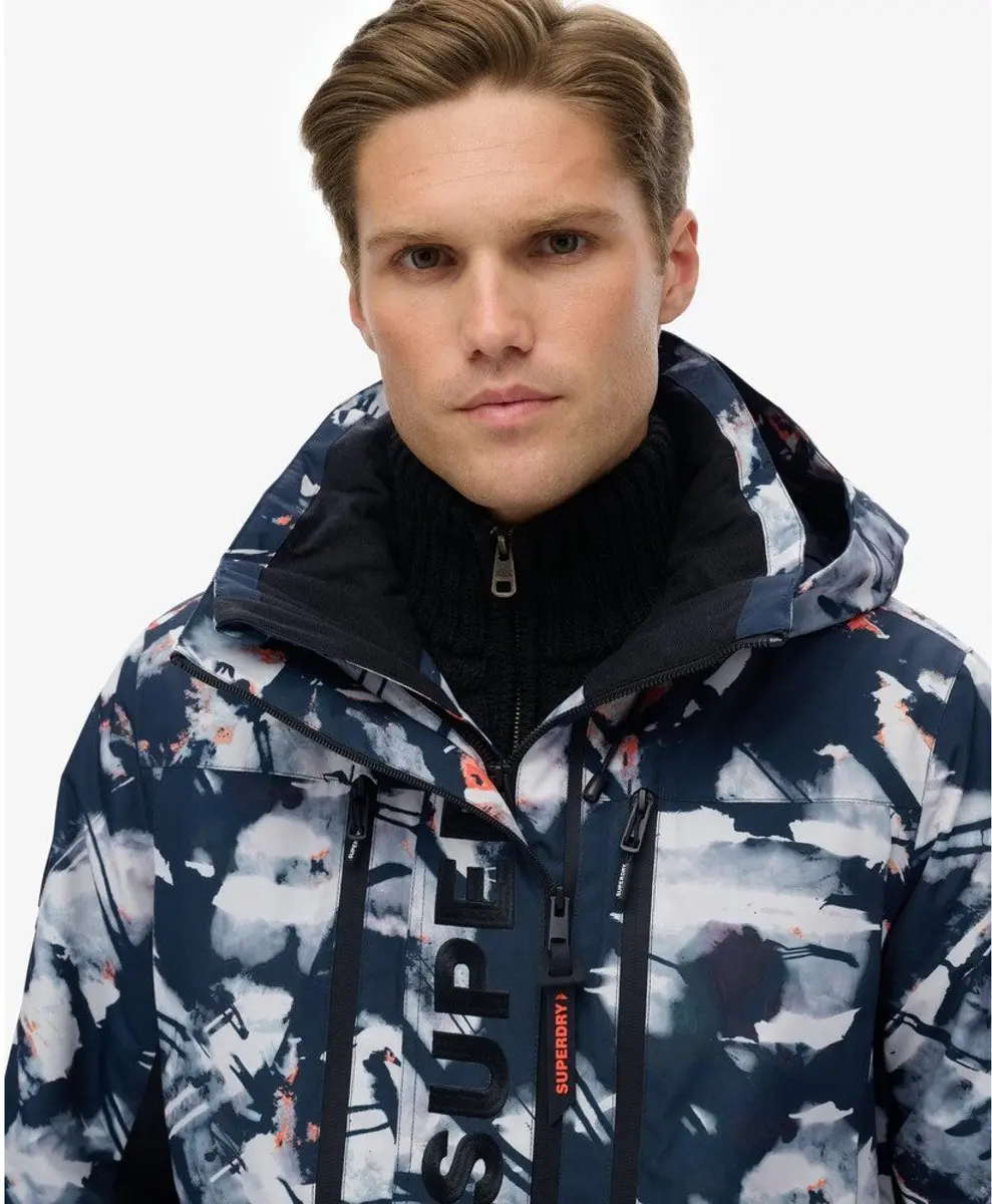Superdry Ultimate Freestyle Ski-jas - Blauw - L - afbeelding 5 van 6