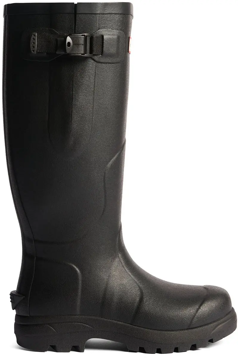 Balmoral MKII Side Adjustable Unisex Regenlaarsjes Rubber Zwart Waterdicht