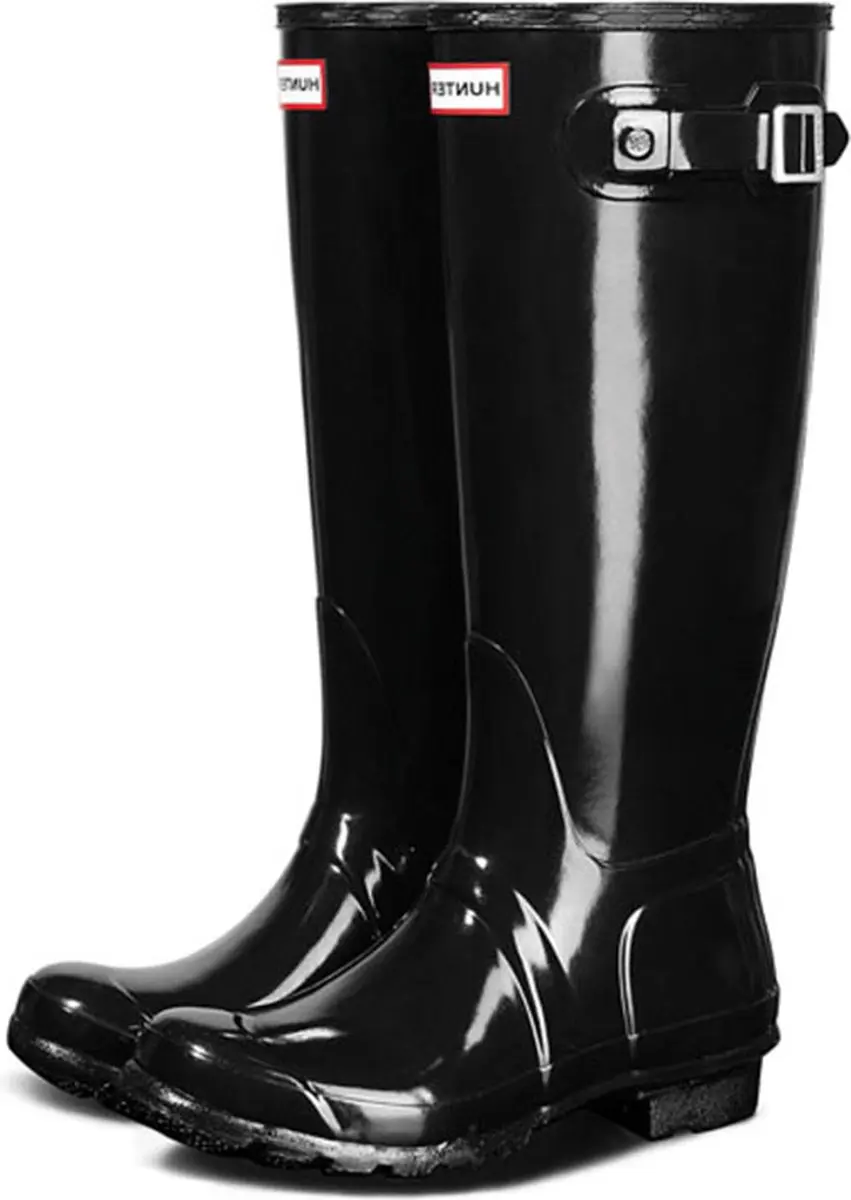 Hunter Original Tall Regenlaarzen - Zwart - afbeelding 3 van 6