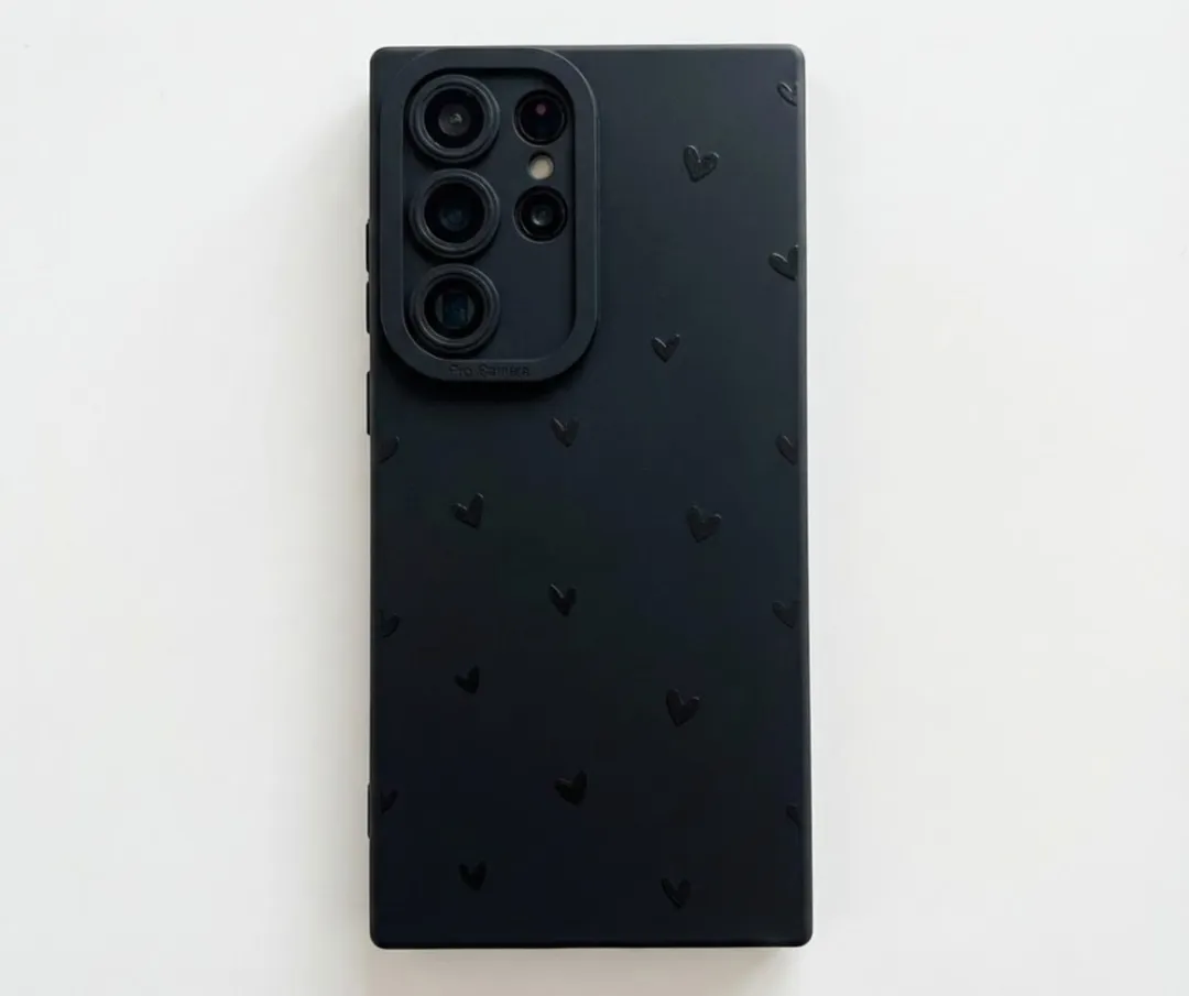 NUVEX Mat Zwart Hoesje Samsung Galaxy S24 Ultra