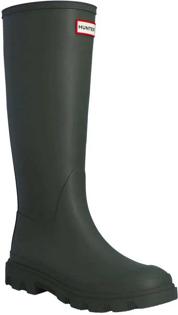 Hunter Downpour Hoge Regenlaarzen Unisex - Donkergroen - afbeelding 3 van 6