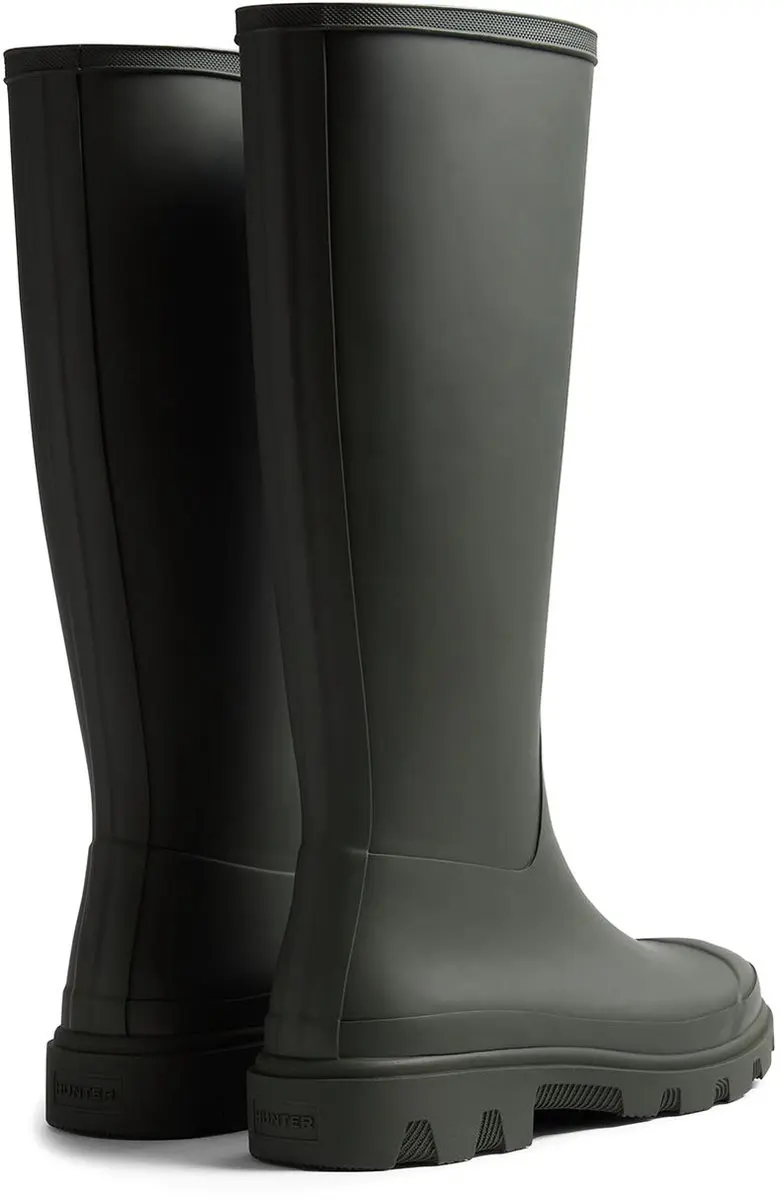 Hunter Downpour Hoge Regenlaarzen Unisex - Donkergroen - afbeelding 6 van 6