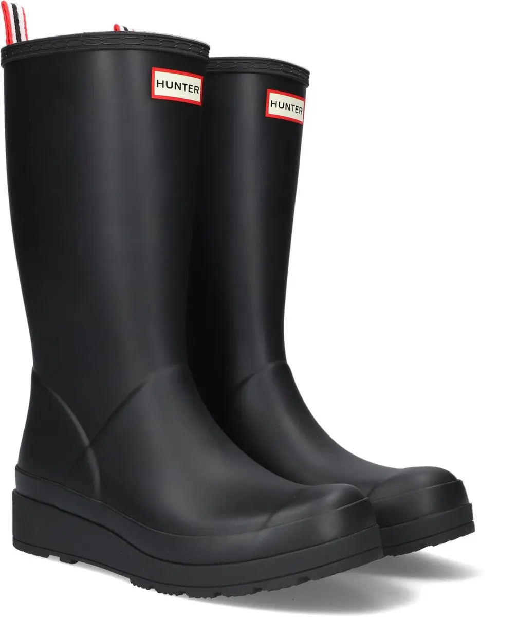 Hunter Original Play Hoge Regenlaarzen Dames - Zwart - 36 - afbeelding 2 van 6