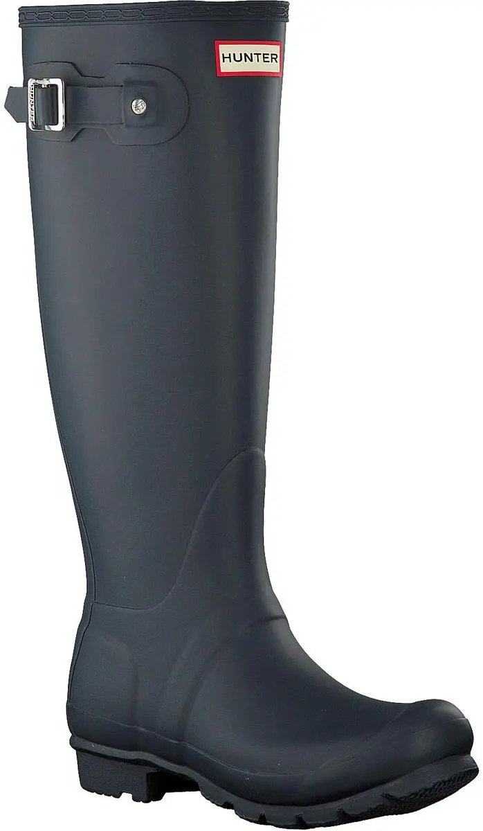 Hunter Original Tall Regenlaarzen Dames - Marineblauw - afbeelding 6 van 6