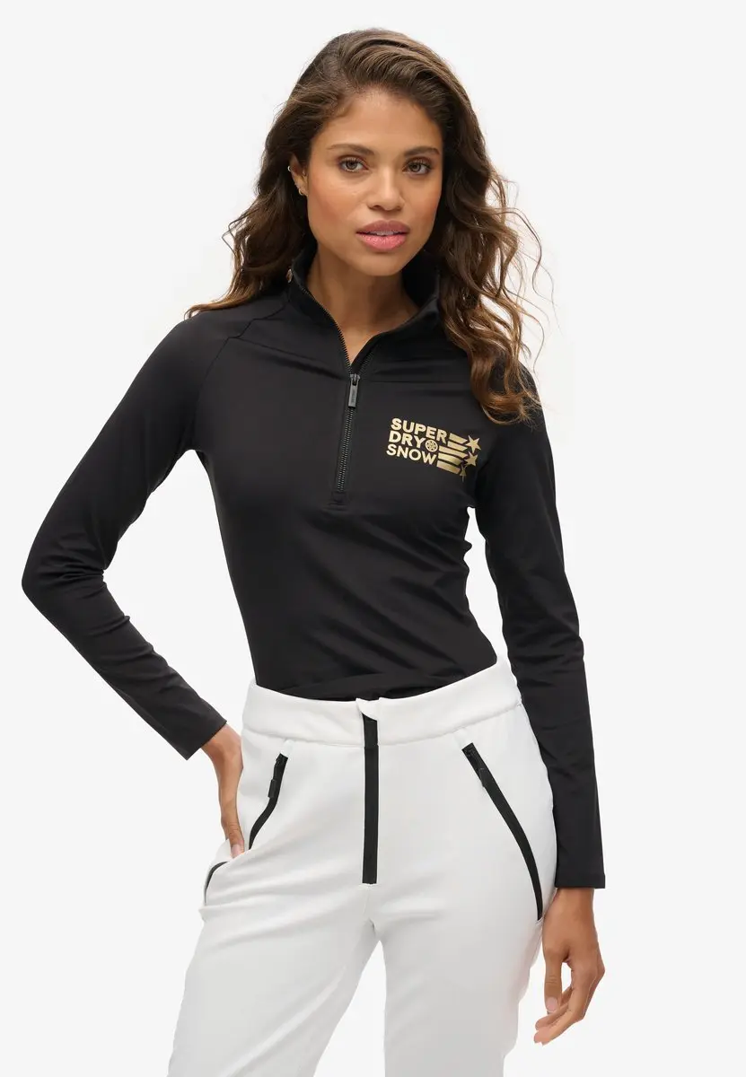Superdry Logo Halfzip Sweatshirt Dames