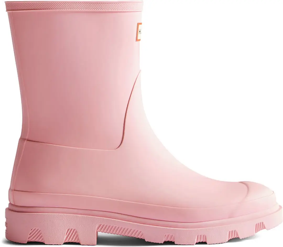 Hunter - Unisex Downpour Short Wellington Boots Parfait Pink - Maat 38