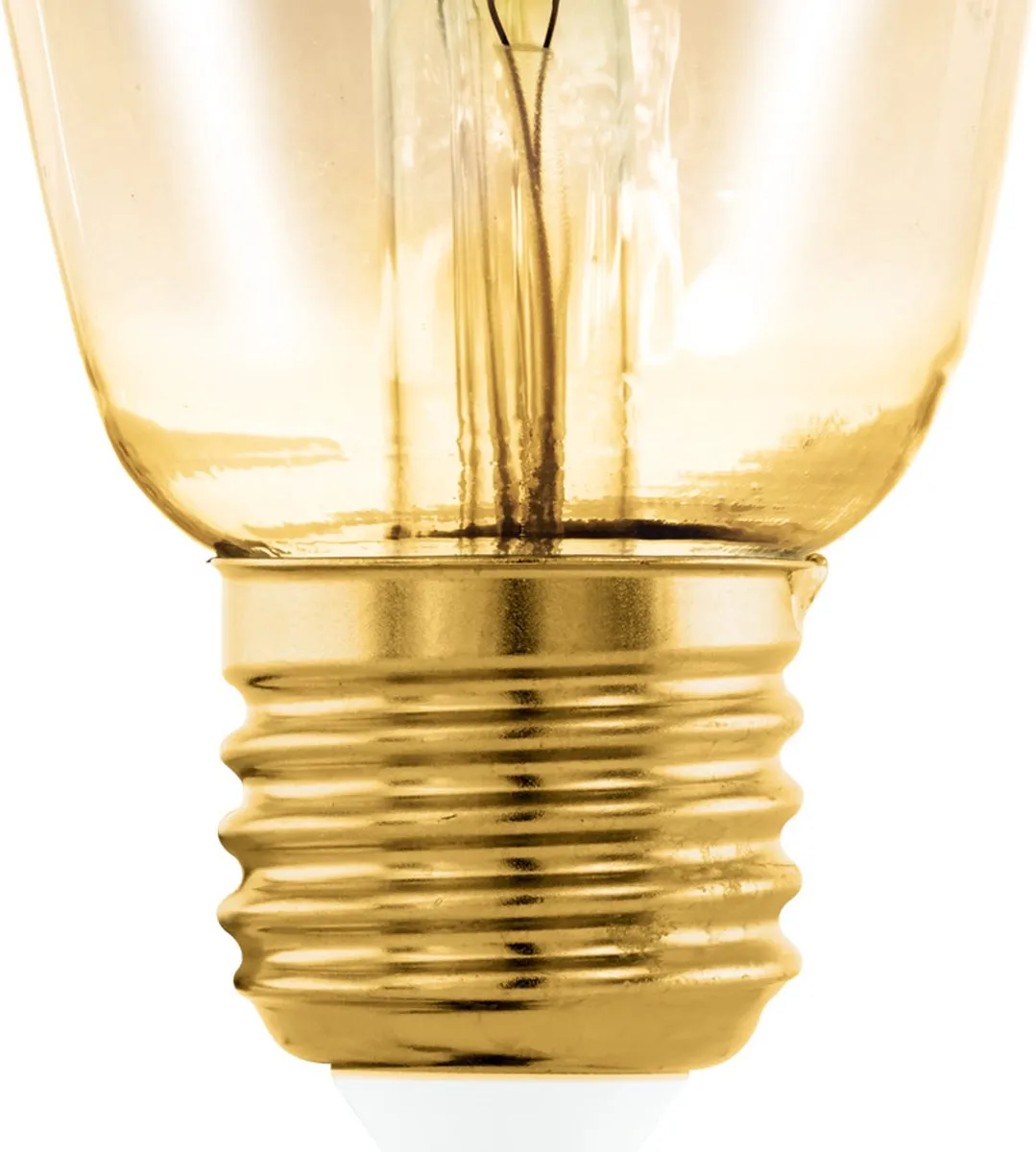 EGLO connect.z Smart LED Lamp E27 - 4,9W - 2200K - Goud - Zigbee