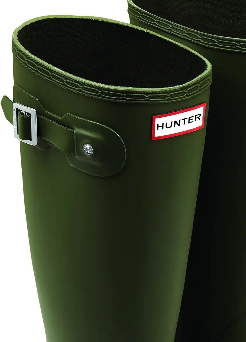 Hunter Original Tall Regenlaarzen Dames - Groen - 38 - afbeelding 4 van 6