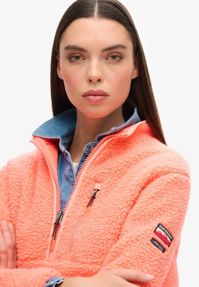 Superdry Outdoor Half Zip Fleece Sweater Dames