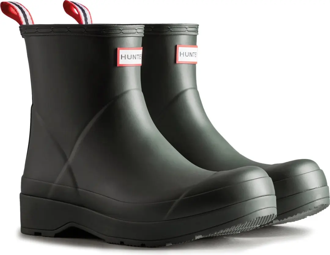 Hunter mens original play boot short Heren Regenlaarzen
