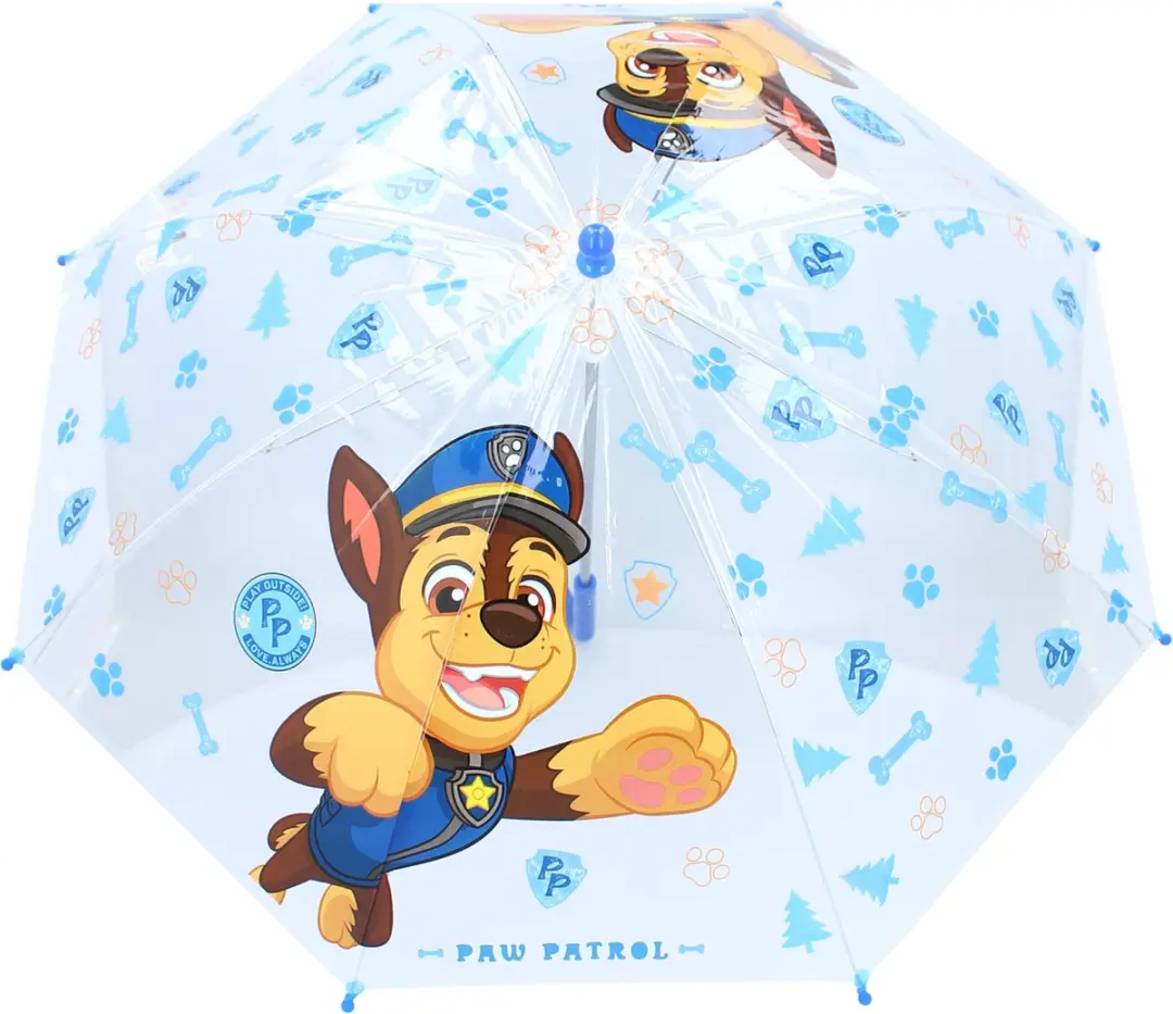 PAW Patrol Rainy Days Paraplu Chase - 64cm - Blauw - afbeelding 3 van 5