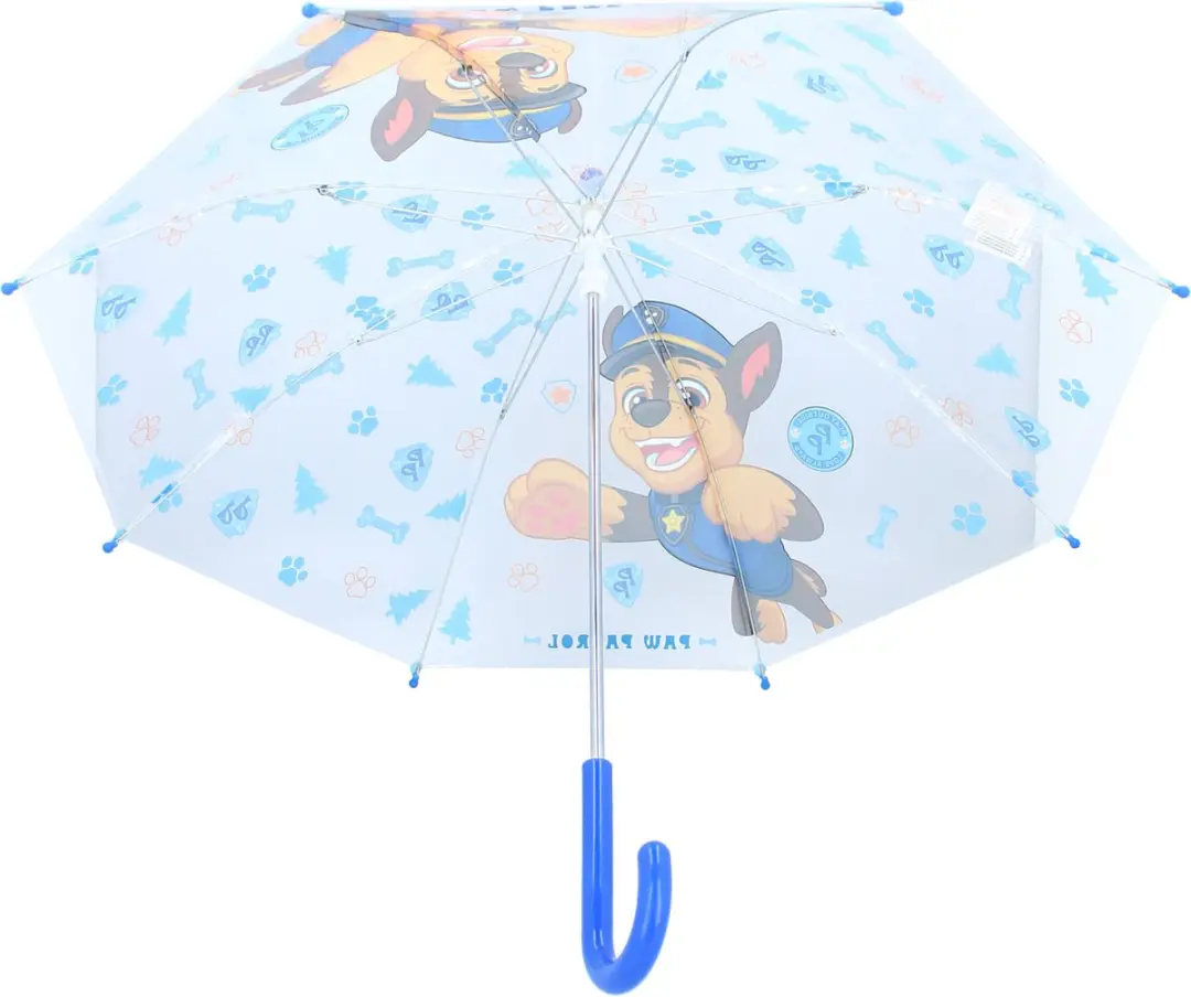 PAW Patrol Rainy Days Paraplu Chase - 64cm - Blauw - afbeelding 5 van 5