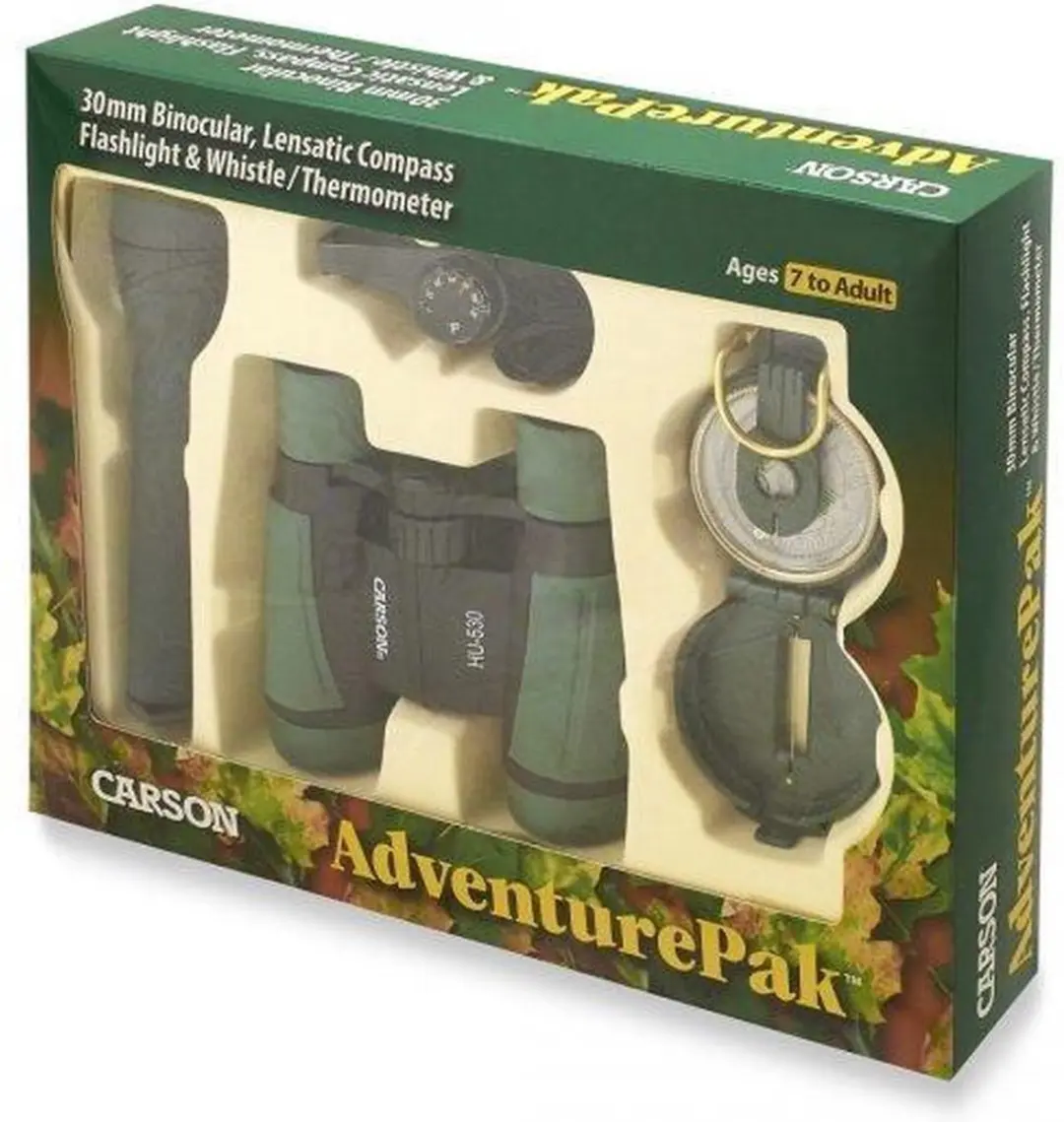 Carson Optical AdventurePak HU-401 Verrekijker 5x30 - Camouflagegroen - afbeelding 2 van 6