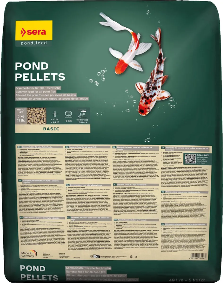 Sera Pond Sticks Energy Plus Nature 5 kg