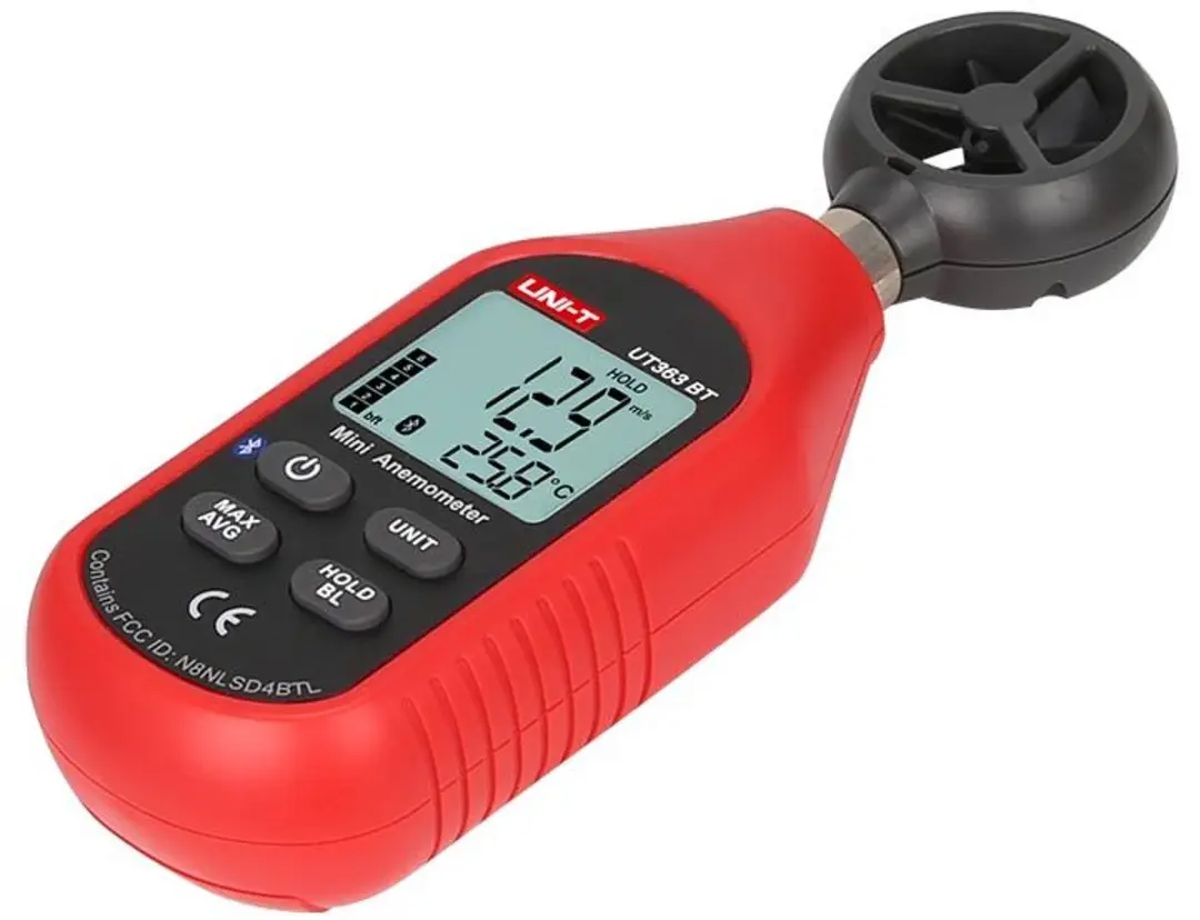 UNI-T UT363BT Anemometer - Bluetooth - 0~30m/s - afbeelding 4 van 6