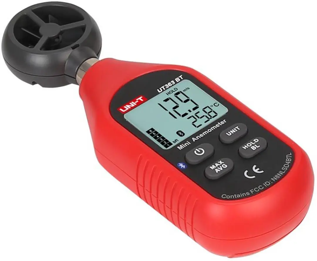 UNI-T UT363BT Anemometer - Bluetooth - 0~30m/s - afbeelding 3 van 6