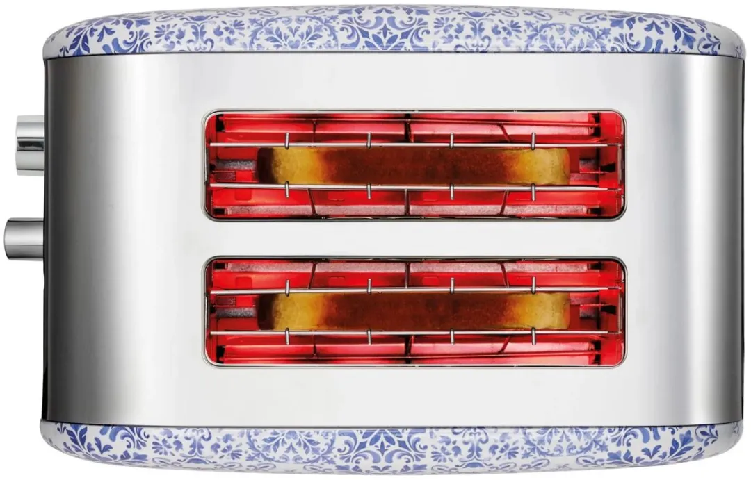 Silvercrest Broodrooster 920W - 2 Sandwiches - Wit/Zilver/Blauw - afbeelding 6 van 6