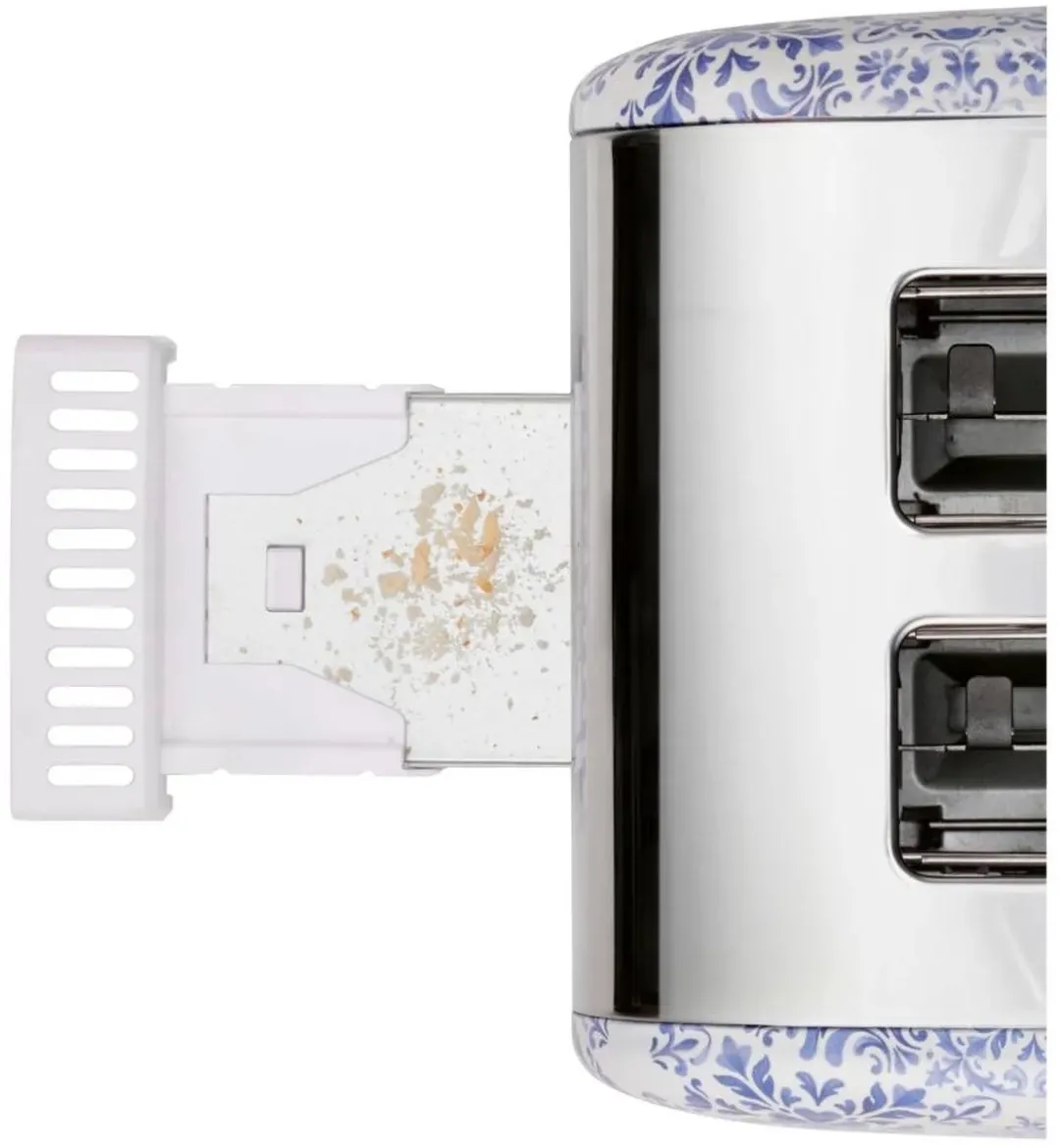 Silvercrest Broodrooster 920W - 2 Sandwiches - Wit/Zilver/Blauw