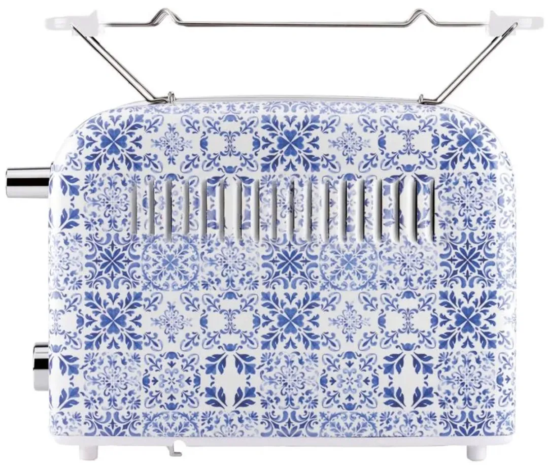 Silvercrest Broodrooster 920W - 2 Sandwiches - Wit/Zilver/Blauw