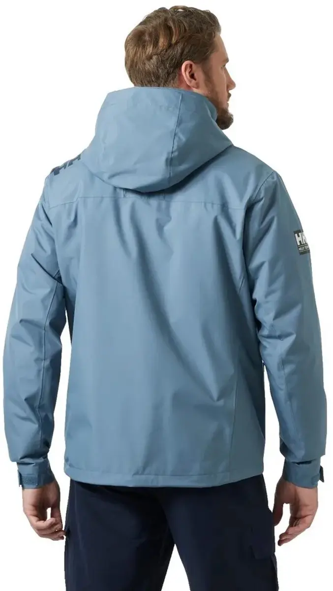 Helly Hansen Crew Hooded Midlayer 2 Jas Blauw L Man - afbeelding 3 van 6